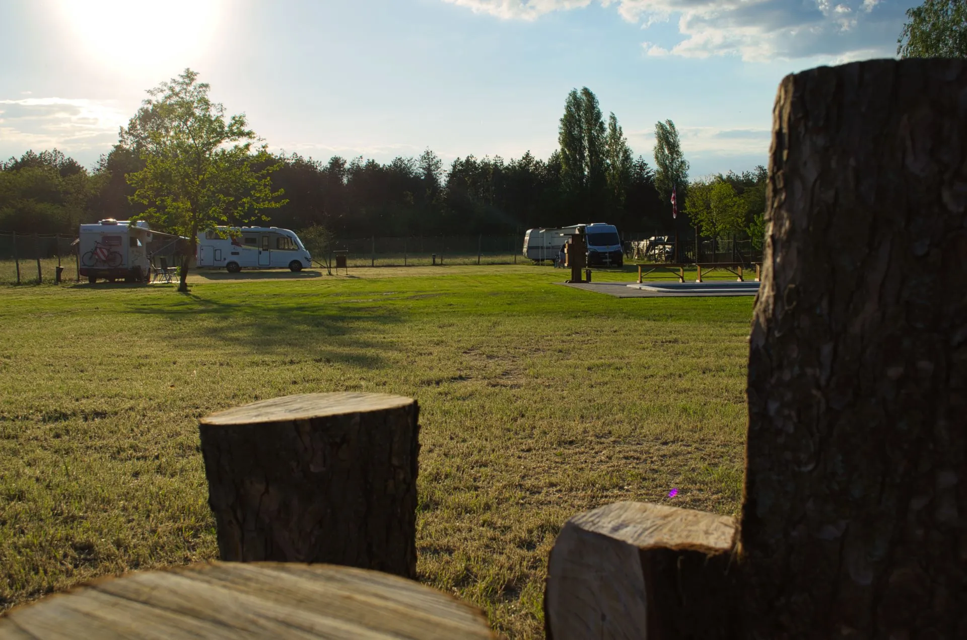 Sfeerbeeld camperplaats Zsana